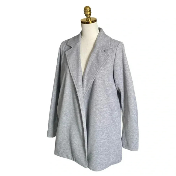 JOIE | Women’s Open Front Double Face Jacket in Gray Size M - Picture 4 of 8